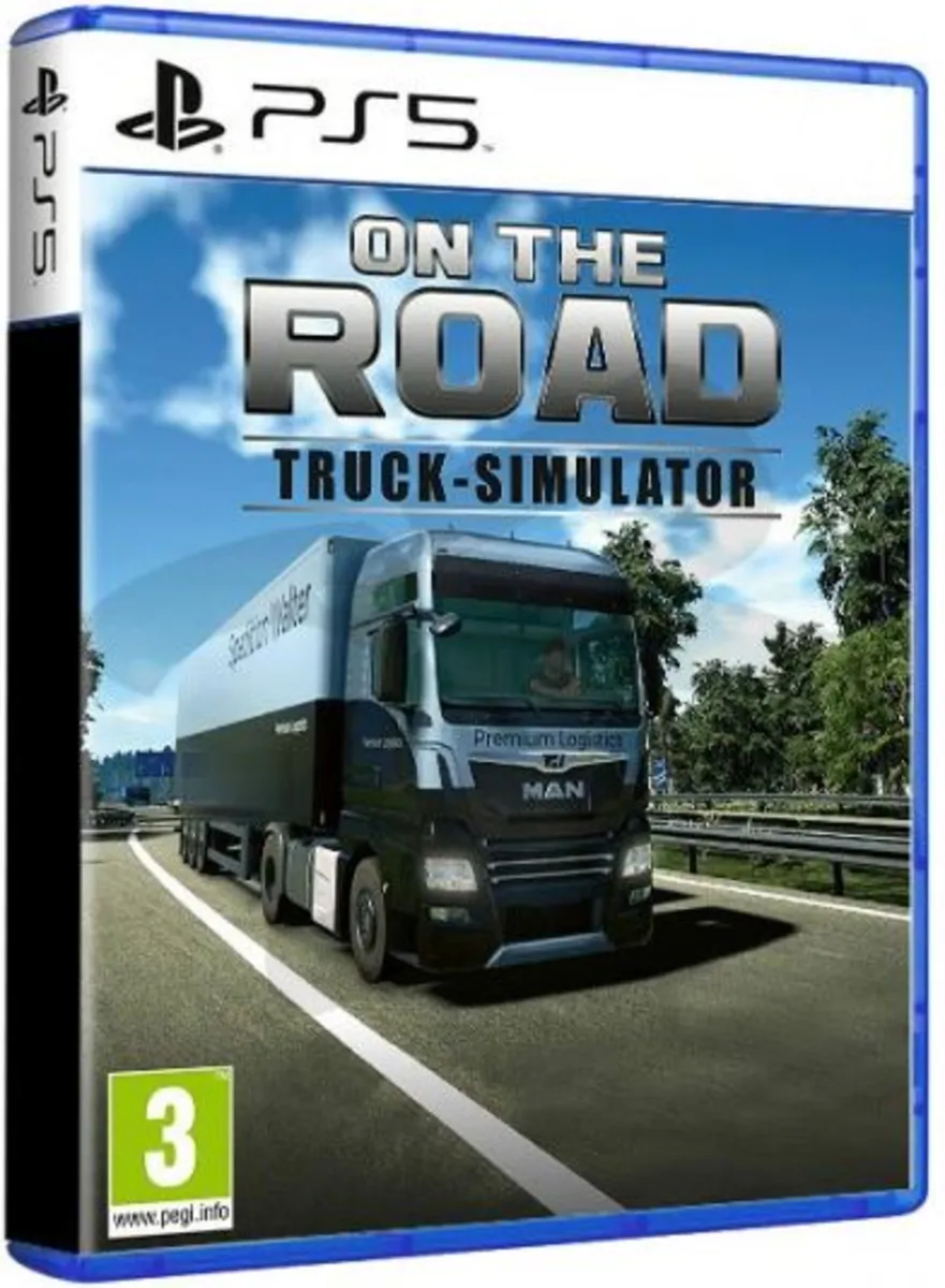 خرید بازی On the Road Truck Simulator برای PS5 - بازی شبیه سازی کامیون